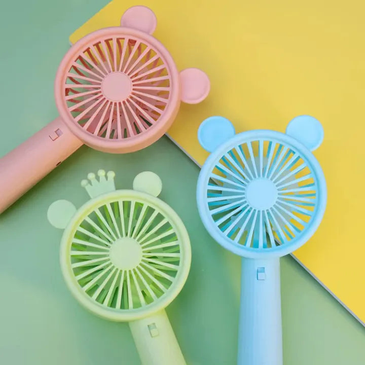 Portable Handheld Mini Fan with Phone Stand