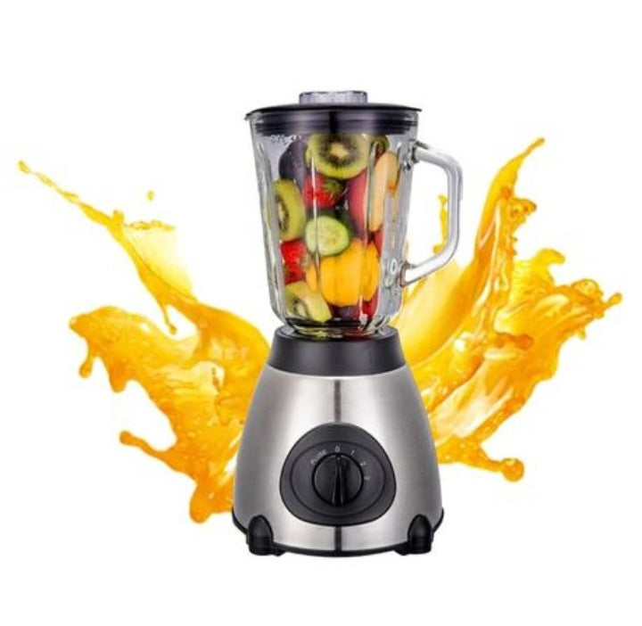 2in1 Portable Juicer & Blender With Glass Jar Ideal For Fruits & Smoothies