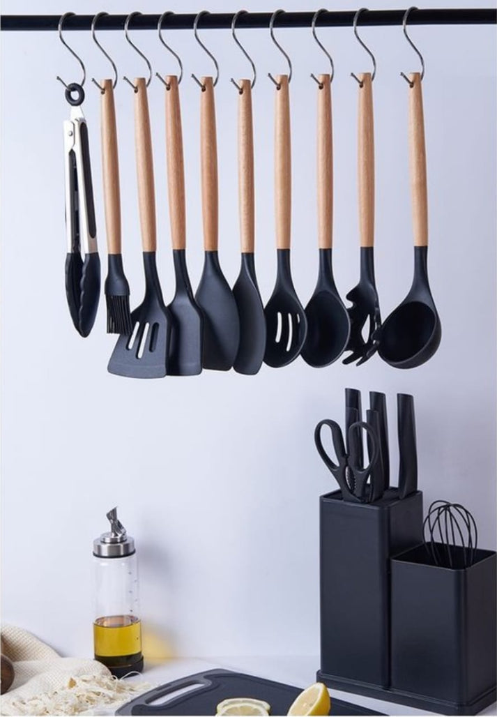 Elite 19-Piece Silicone Utensil Set