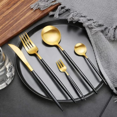 Eterna 24-Piece Stainless Steel Cutlery Set
