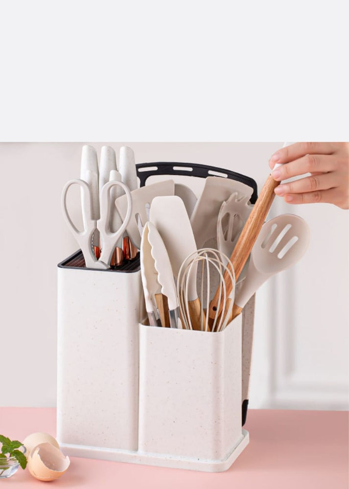 Elite 19-Piece Silicone Utensil Set