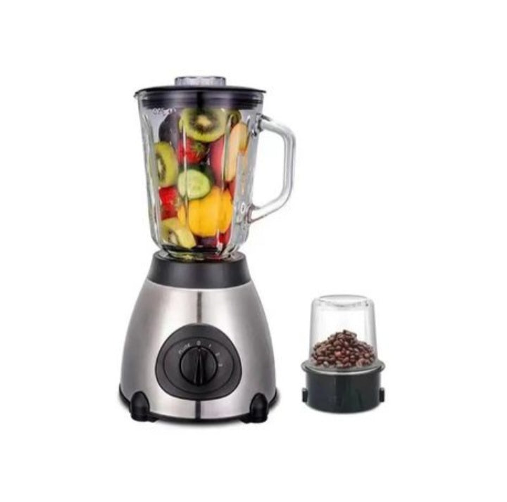 2in1 Portable Juicer & Blender With Glass Jar Ideal For Fruits & Smoothies