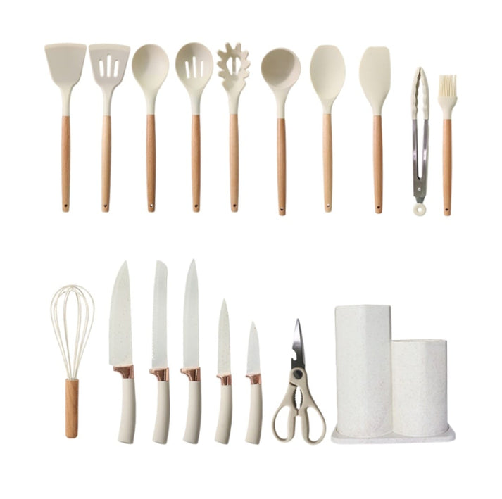 Elite 19-Piece Silicone Utensil Set