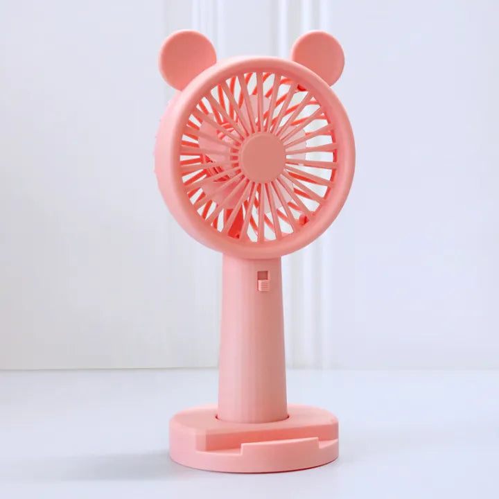 Portable Handheld Mini Fan with Phone Stand