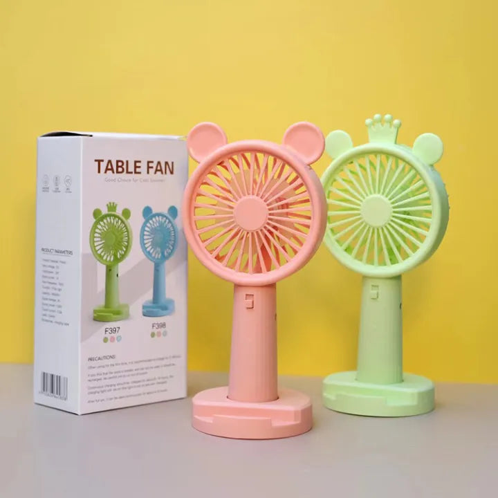 Portable Handheld Mini Fan with Phone Stand