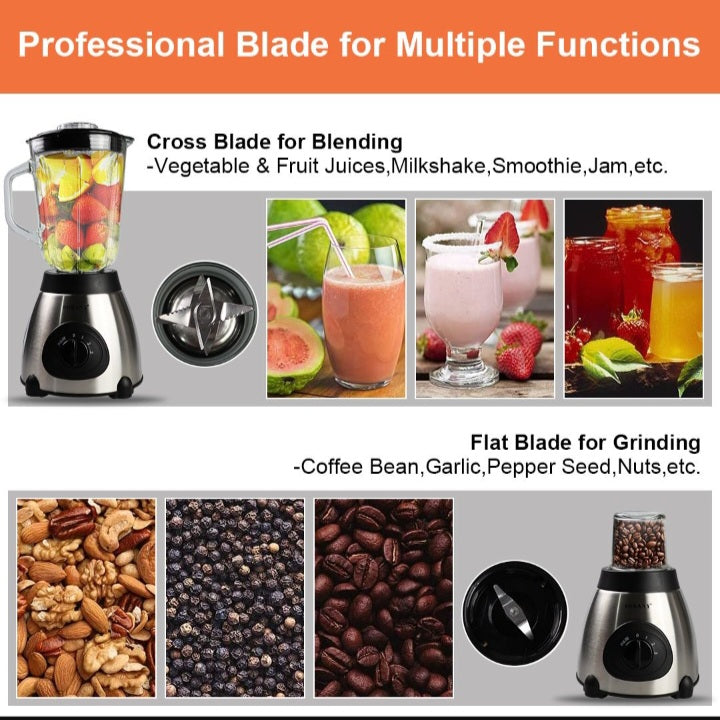 Sokany Daily Blender for Everyday Health with Coffee Grinder